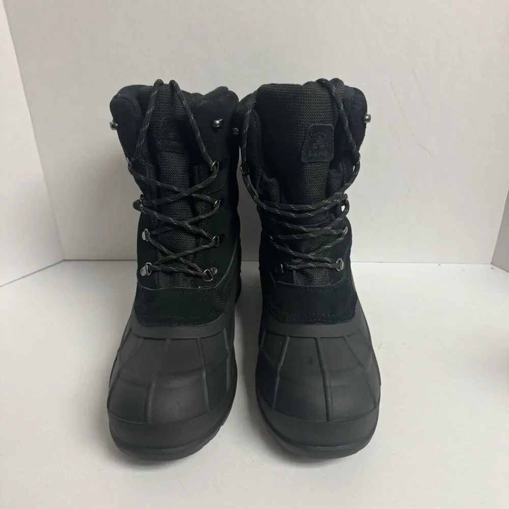 Kamik Mens Fargo Waterproof Boot Black Size 13 M